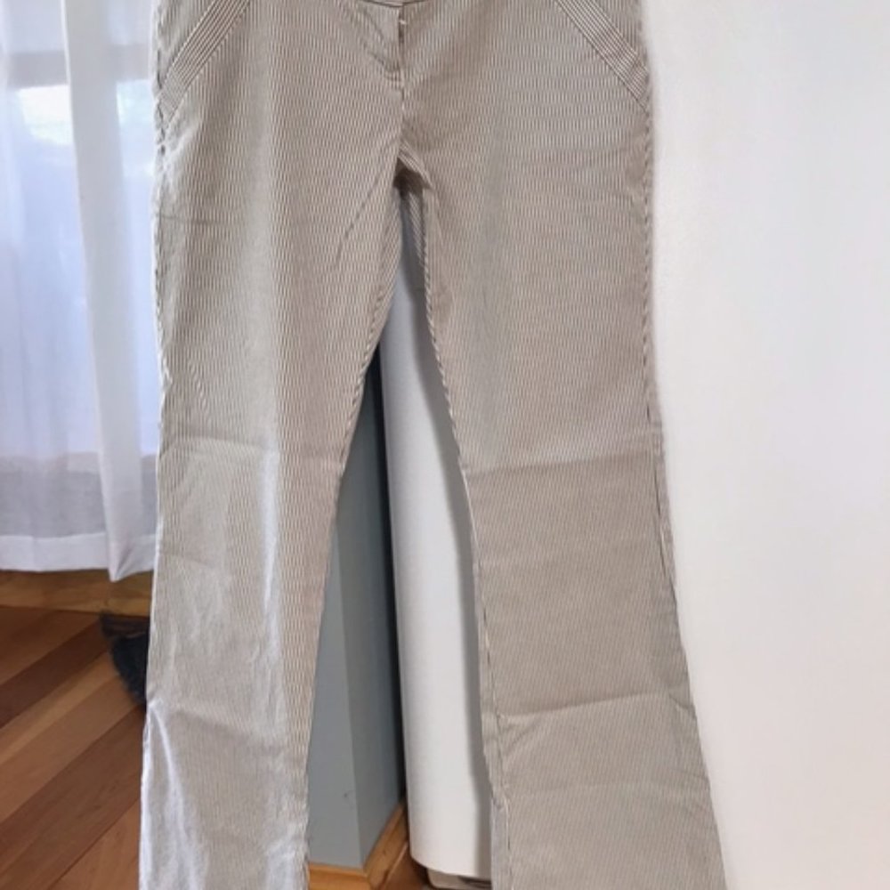 The Limited 2000s Seersucker Trouser Pants